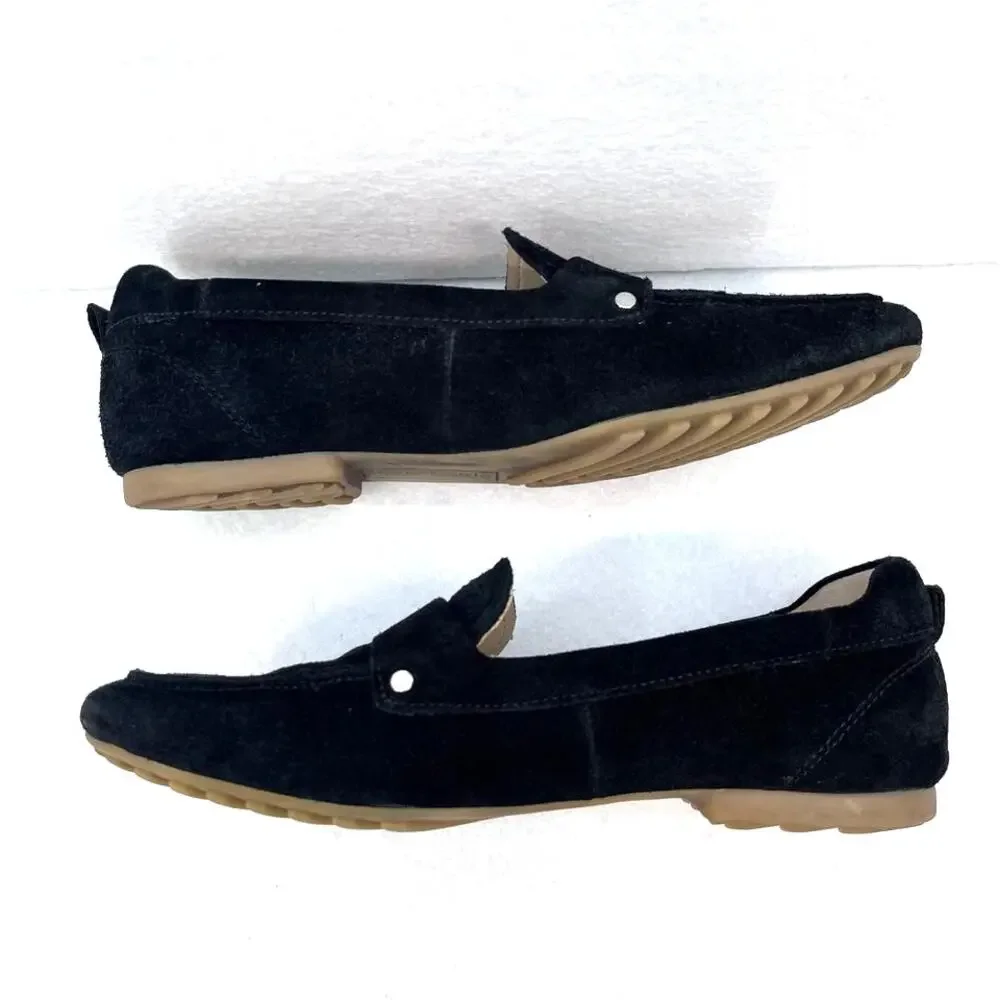 Franco Sarto Persia loafer suede black 6.5 - Picture 3 of 7